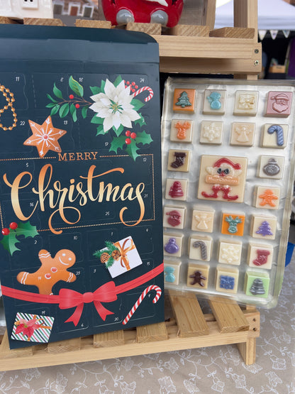 25-day wax melt advent calendar with 13 festive scents and scent reveal card – Especially Scent