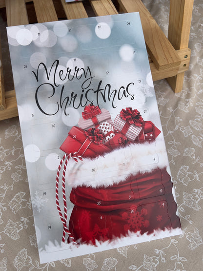 Christmas wax melt advent calendar for burners – 25 doors, 13 fragrances