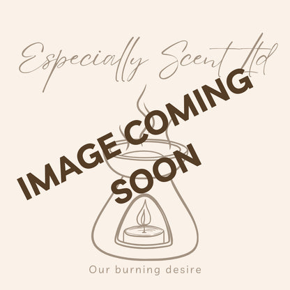 Hand-poured wax melt in a stylish clamshell container, designed to fill your space with a long-lasting, luxurious fragrance. Ideal for use in wax warmers to create a cozy and inviting atmosphere. 