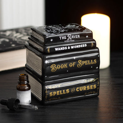 Book of Spells ceramic oil burner and wax warmer for wax melts – Especially Scent