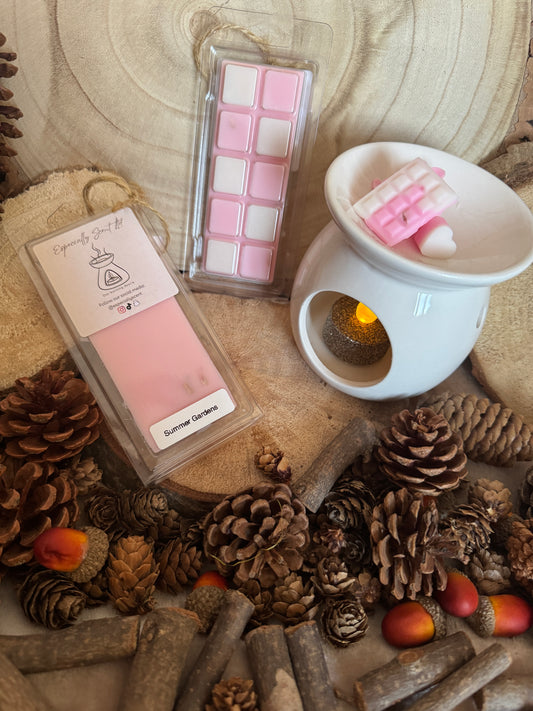Hand-poured wax melt in a stylish clamshell container, designed to fill your space with a long-lasting, luxurious fragrance. Ideal for use in wax warmers to create a cozy and inviting atmosphere. Scent notes include: A bright fruity floral opening with breezy aldehydes, orchard fruits and red berries leading to a profusion of florals including jasmine, lily, violet and rose supported by a background of sweet vanilla and soft musks.