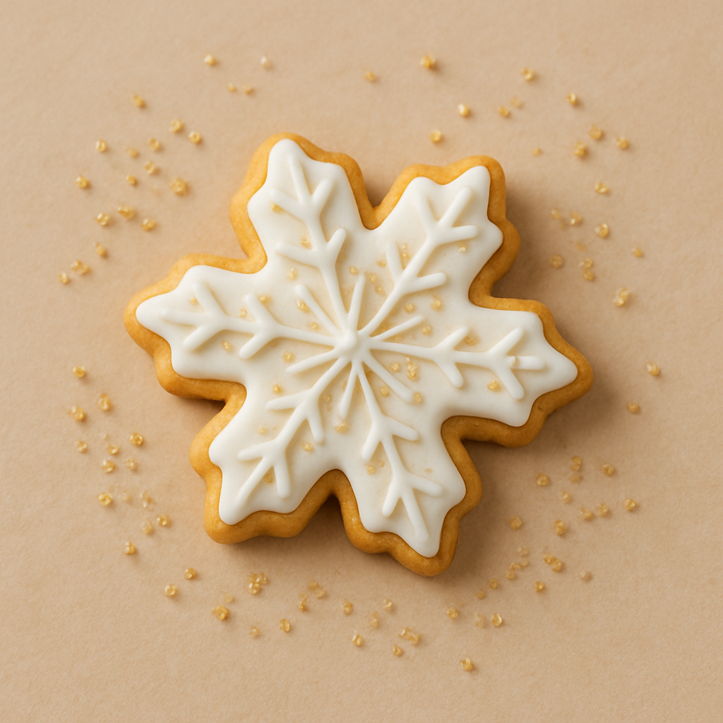 christmas cookie wax melt snap bar with vanilla and almond biscuit fragrance