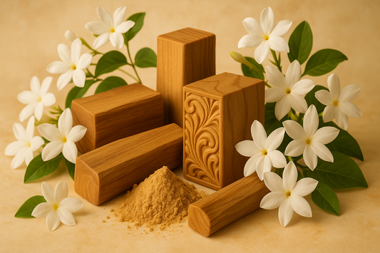 Hand-poured wax melt in a stylish clamshell container, designed to fill your space with a long-lasting, luxurious fragrance. Ideal for use in wax warmers to create a cozy and inviting atmosphere. Scent notes include: The fragrance starts with notes of coconut milk, cedarwood and sandalwood. It rests on a base of musk and vanilla. Top notes of bergamot &amp; jasmine. Middle notes of coconut milk, cedarwood, sandalwood. Base notes of musk & vanilla